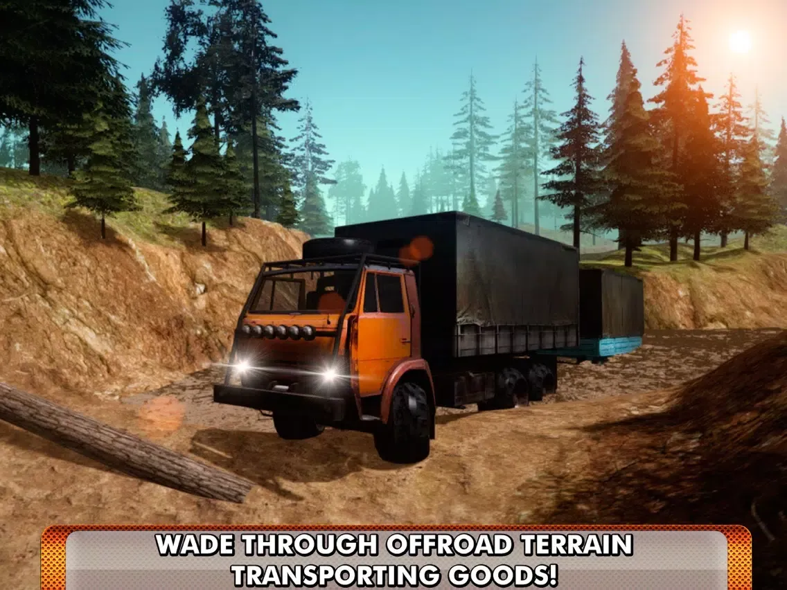 Zrzuty ekranu Offroad Truck Driving Simulator 3D Full iPad 