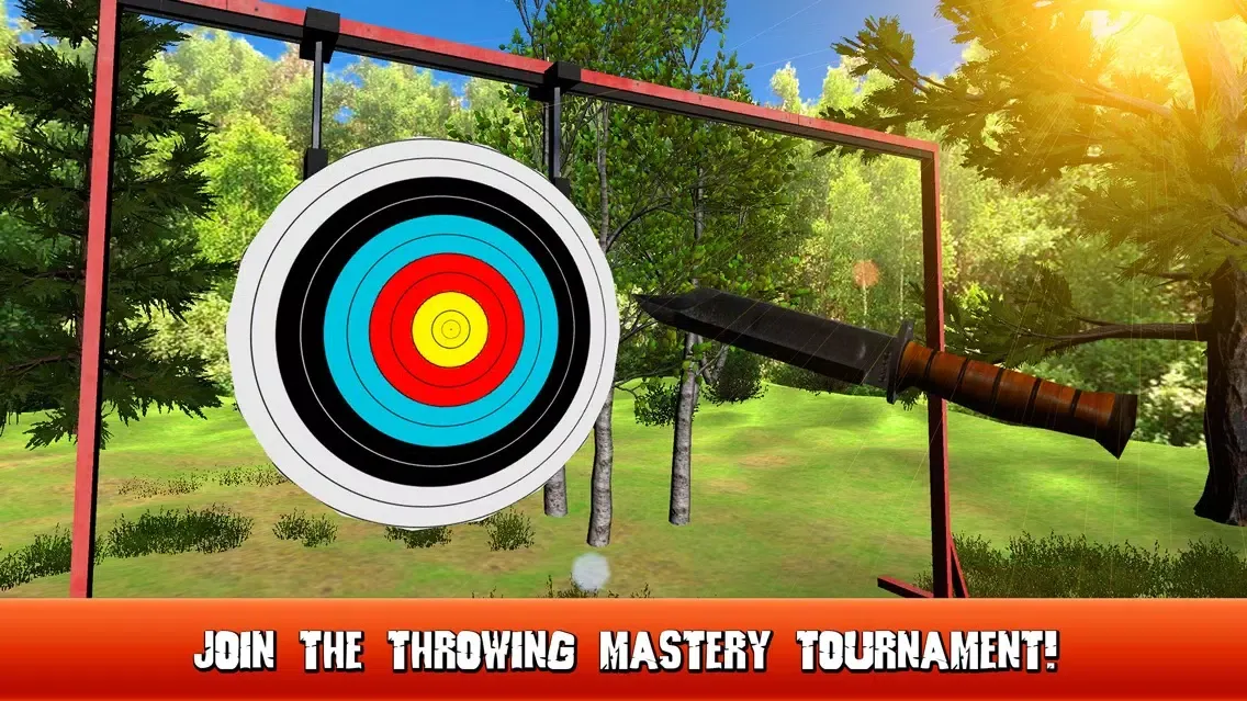 Screenshot di Knife Throwing Master 3D Full