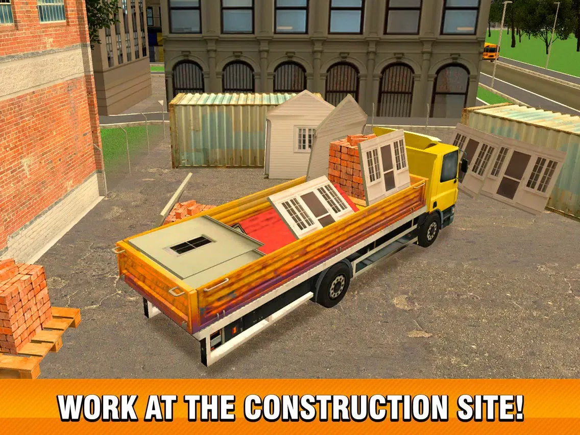 تصاویر Small City Construction Simulator 3D Full iPad 