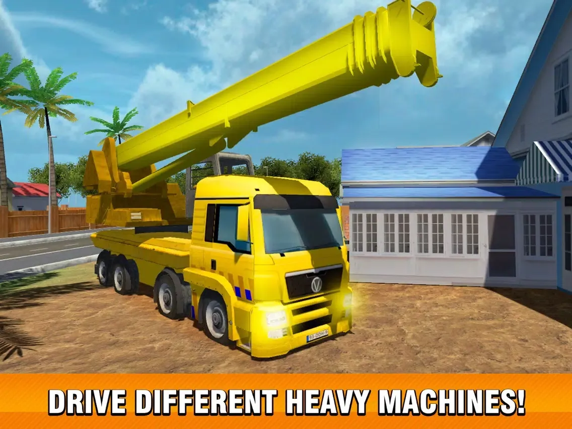 تصاویر Small City Construction Simulator 3D Full iPad 
