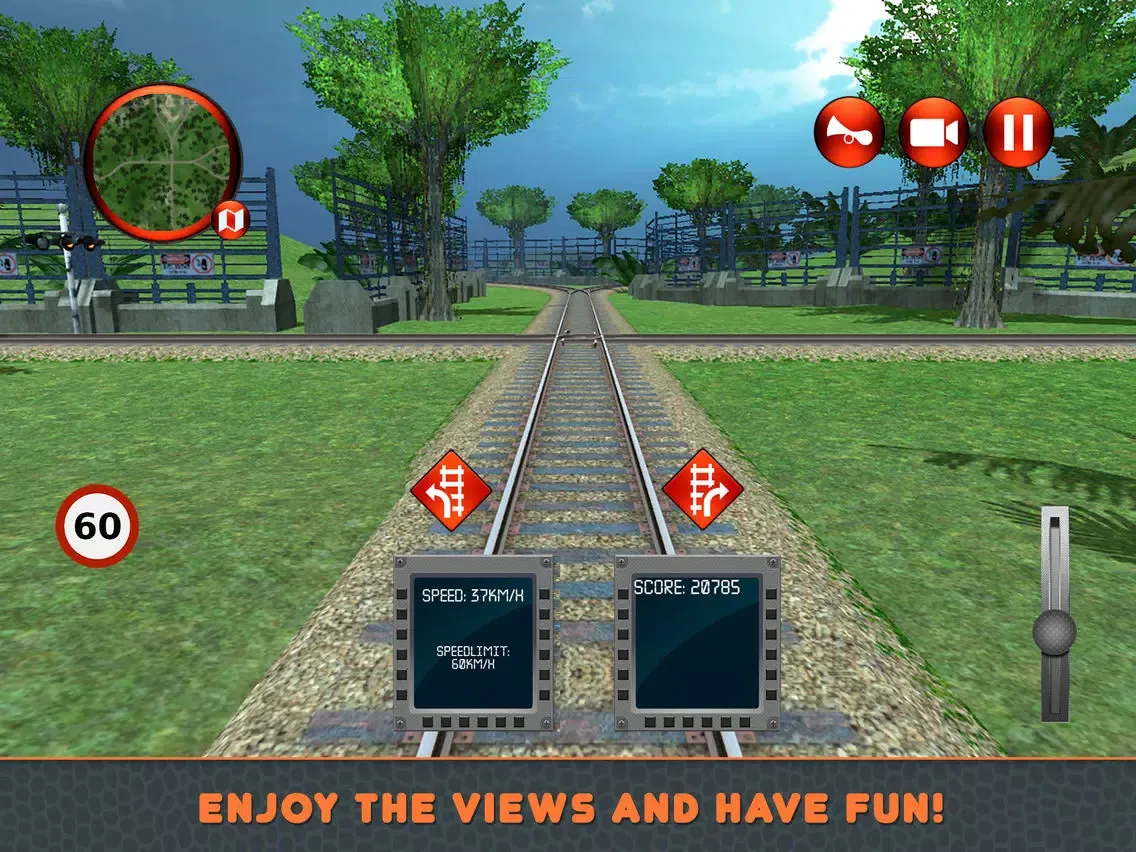 ภาพหน้าจอของ Jurassic Dino Era: Train Simulator Full iPad 