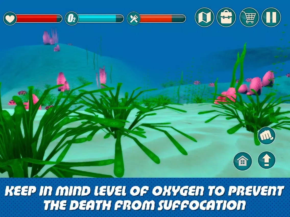Underwater Survival Simulator 3D iPad  स्क्रीनशॉट