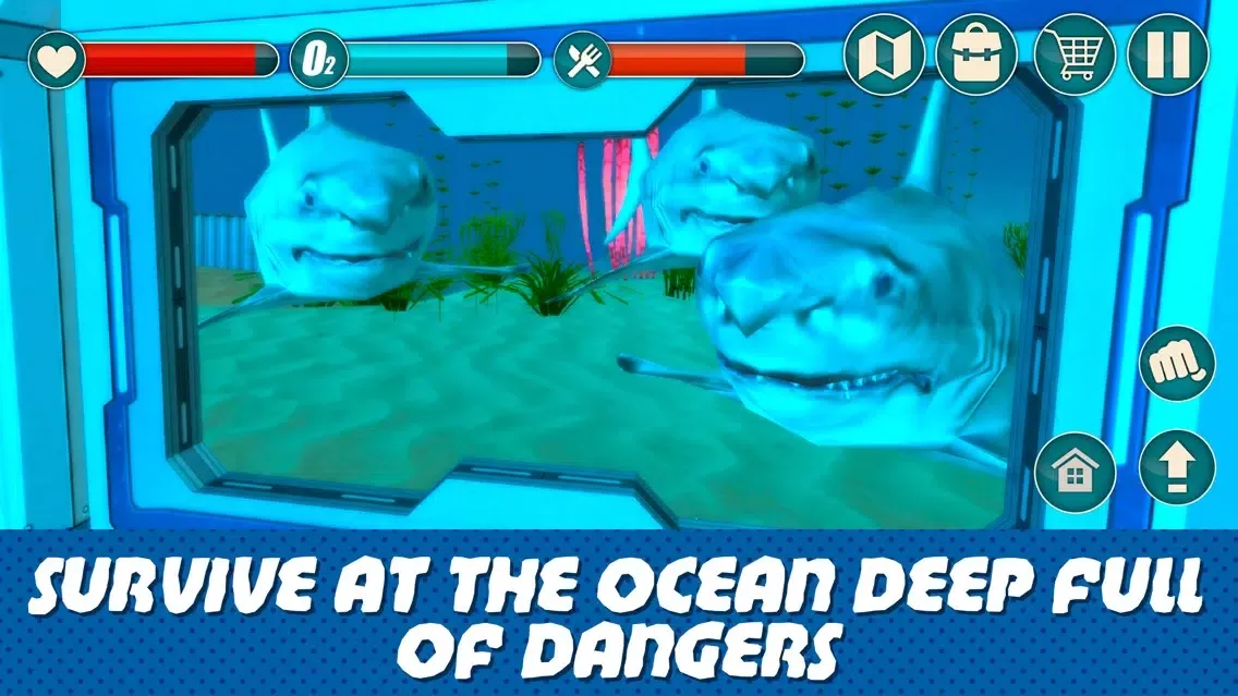 Underwater Survival Simulator 3D स्क्रीनशॉट