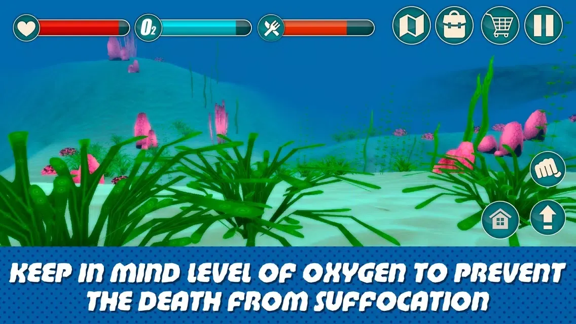 Underwater Survival Simulator 3D स्क्रीनशॉट
