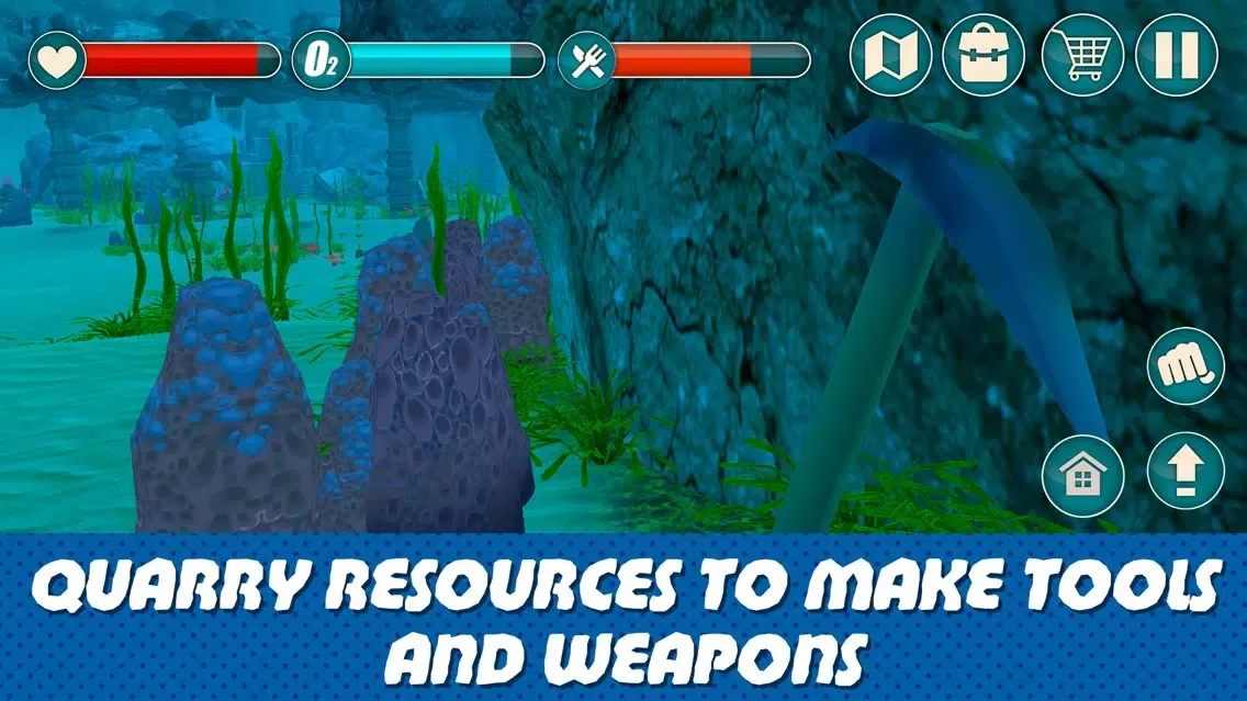 Underwater Survival Simulator 3D स्क्रीनशॉट