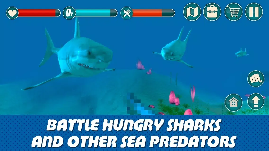 Underwater Survival Simulator 3D स्क्रीनशॉट