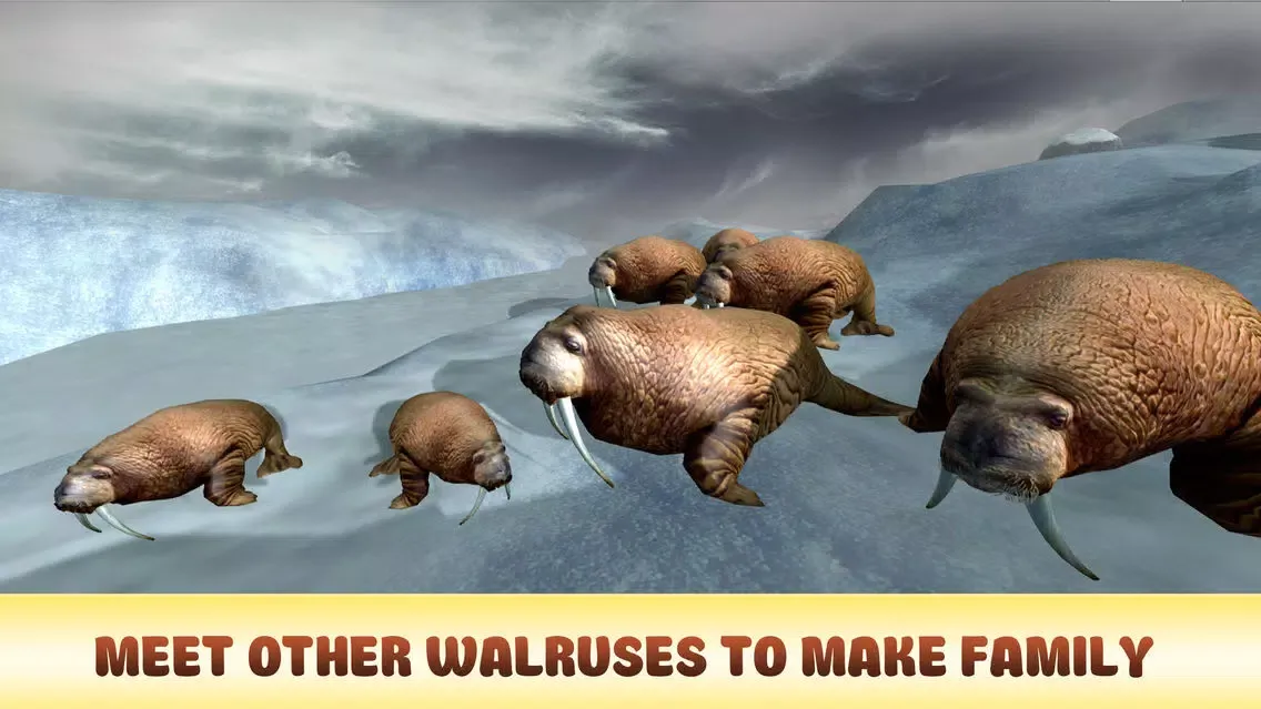 Arctic Walrus Survival Simulator 3D Full Screenshots