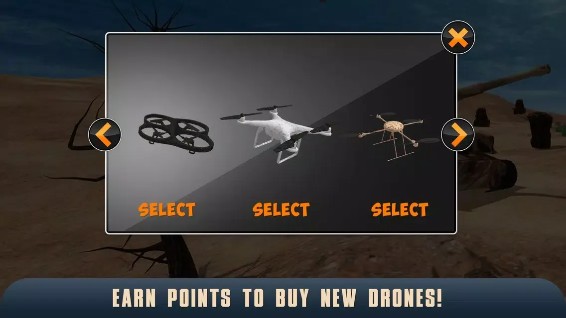 Zrzuty ekranu Machine Gun RC Drone Simulator 3D Full