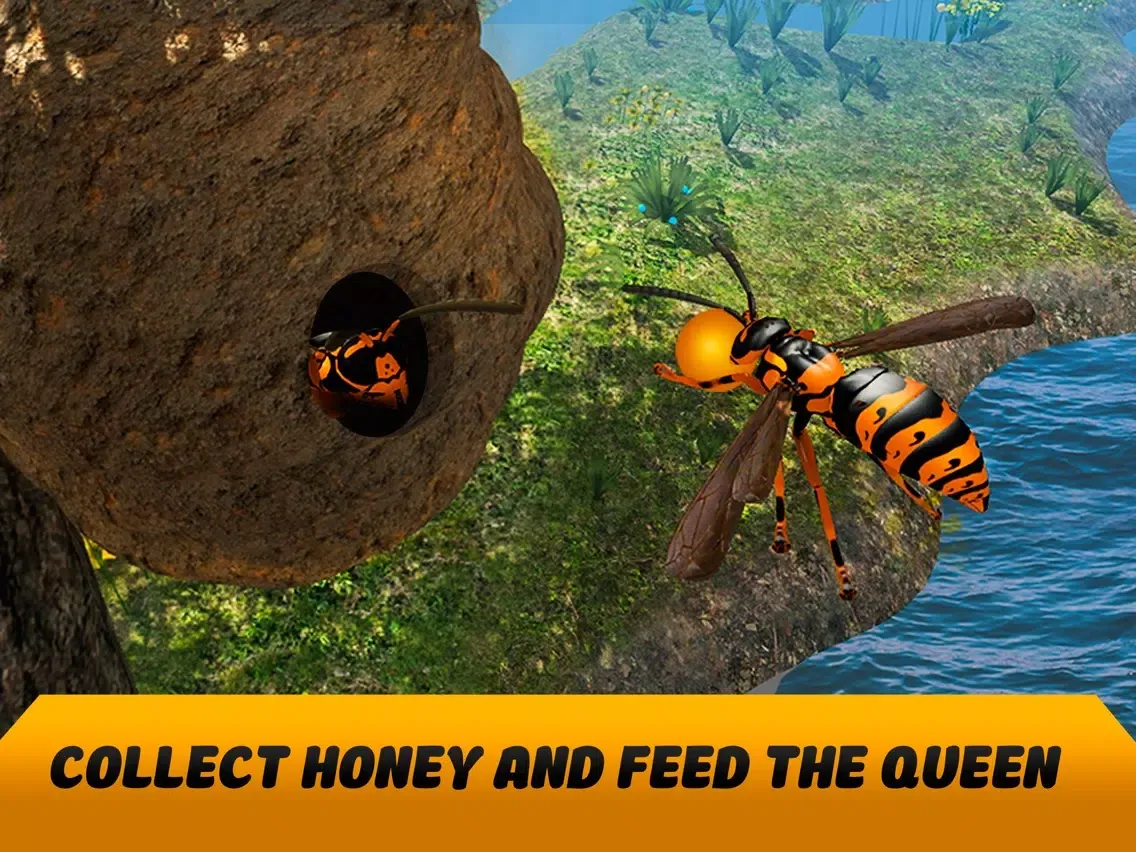 Zrzuty ekranu Wasp Life Simulator 3D Full iPad 