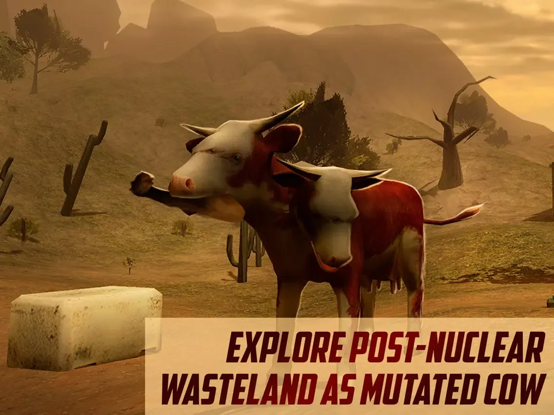 تصاویر Mutant Cow Survival Simulator 3D Full iPad 