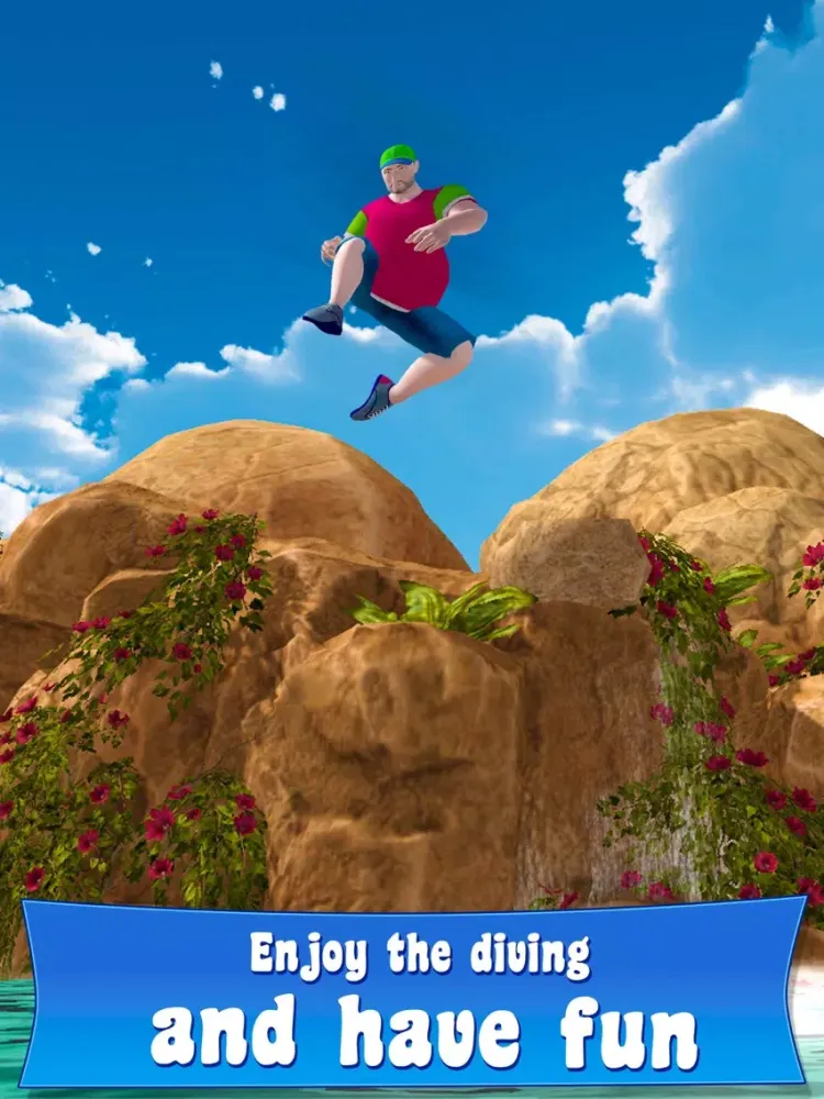 Swimming Pool Cliff Flip Diving Simulator 3D Full iPad 應用截圖
