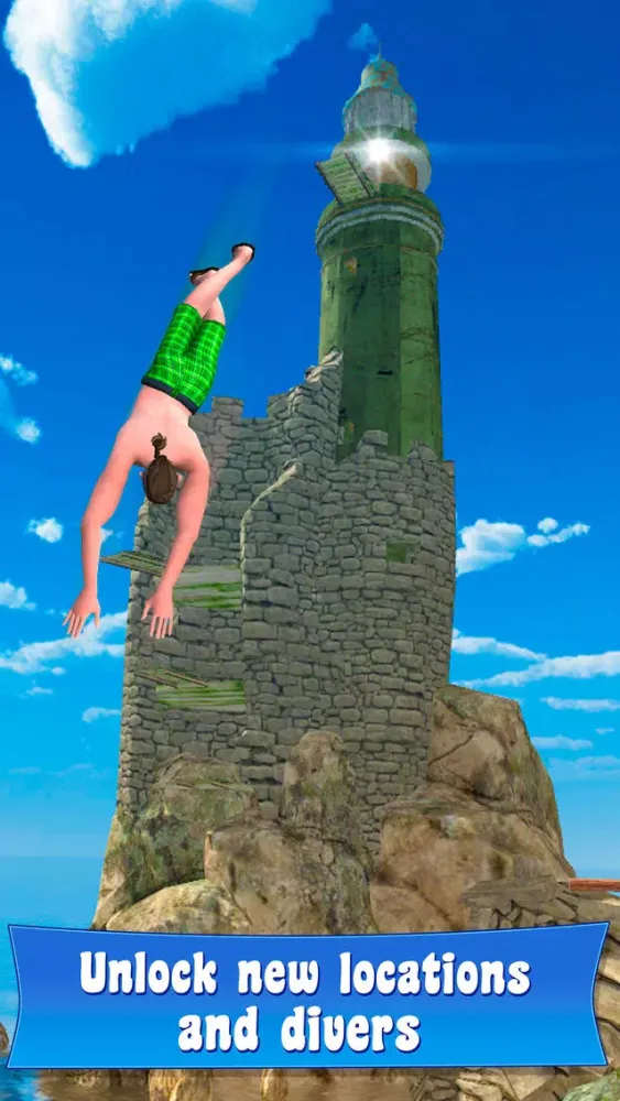 Swimming Pool Cliff Flip Diving Simulator 3D Full應用截圖