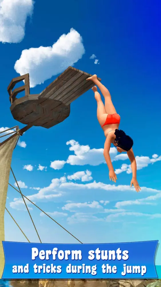 Swimming Pool Cliff Flip Diving Simulator 3D Full應用截圖