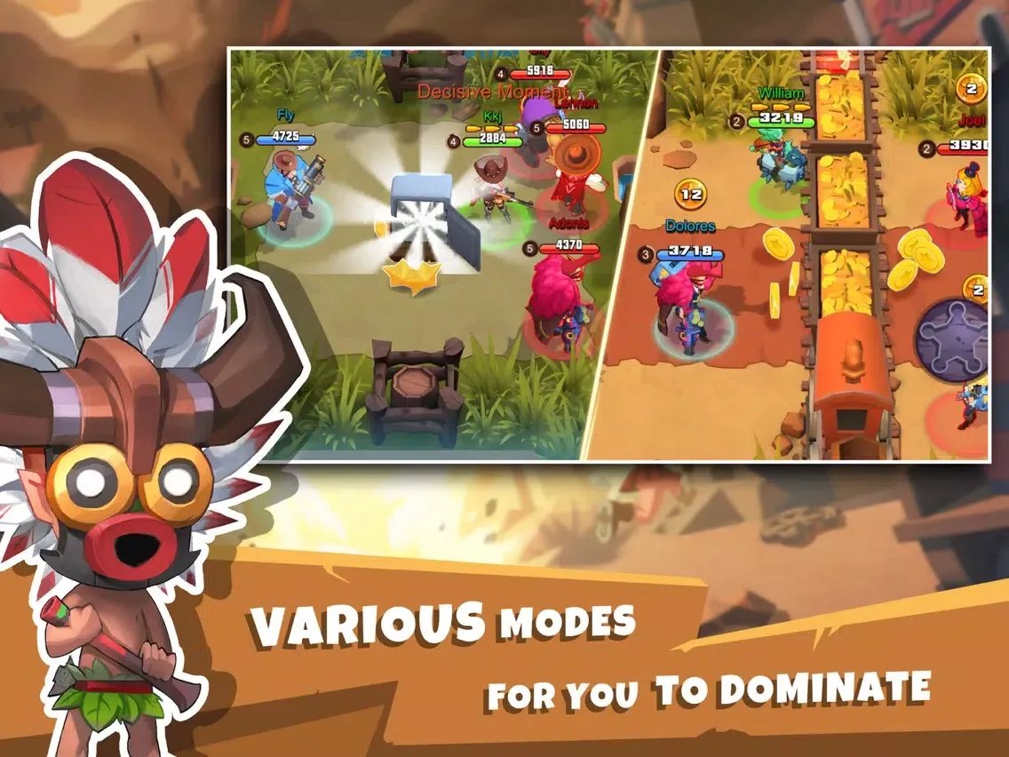 Capturas de pantalla de West Legends: 3v3 Team Battle iPad 