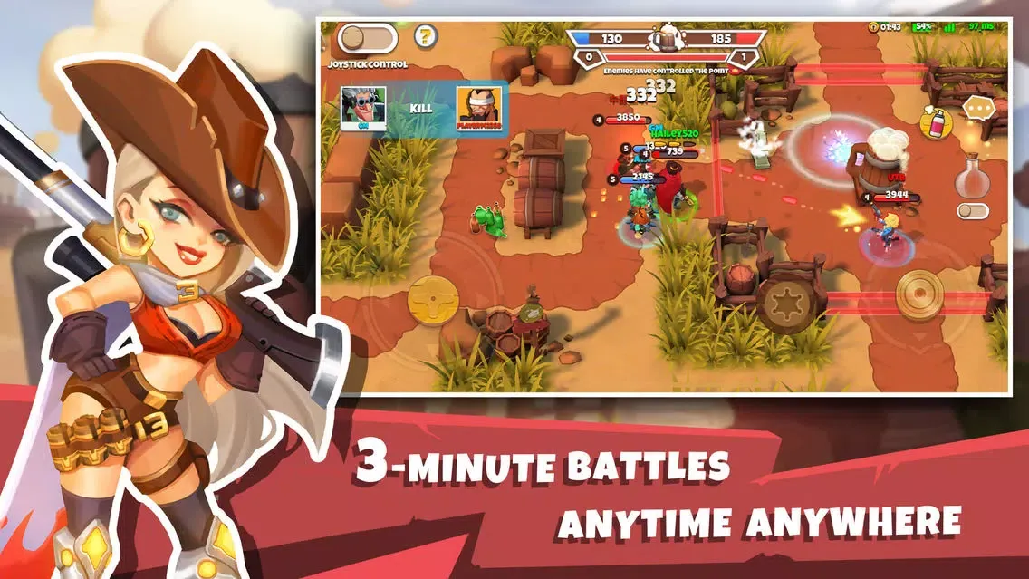 Capturas de pantalla de West Legends: 3v3 Team Battle