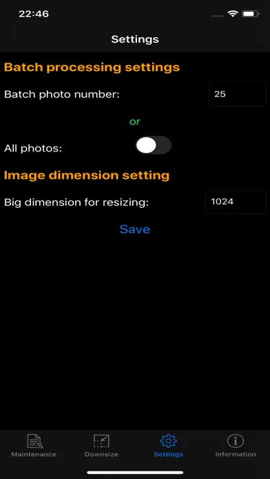Photo Storage Saver Screenshots