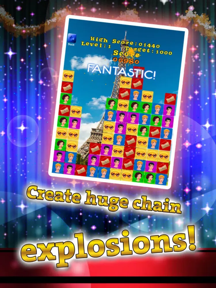 Tangkapan layar Celebrity Style Match Mania: Keep Shopping - Free Game Edition iPad 