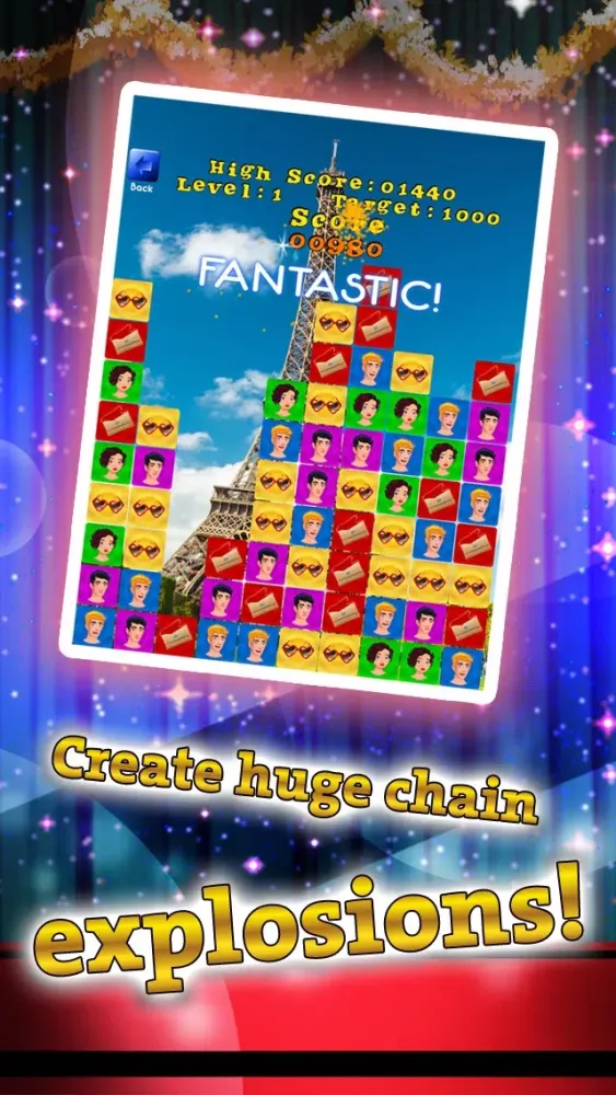 Tangkapan layar Celebrity Style Match Mania: Keep Shopping - Free Game Edition