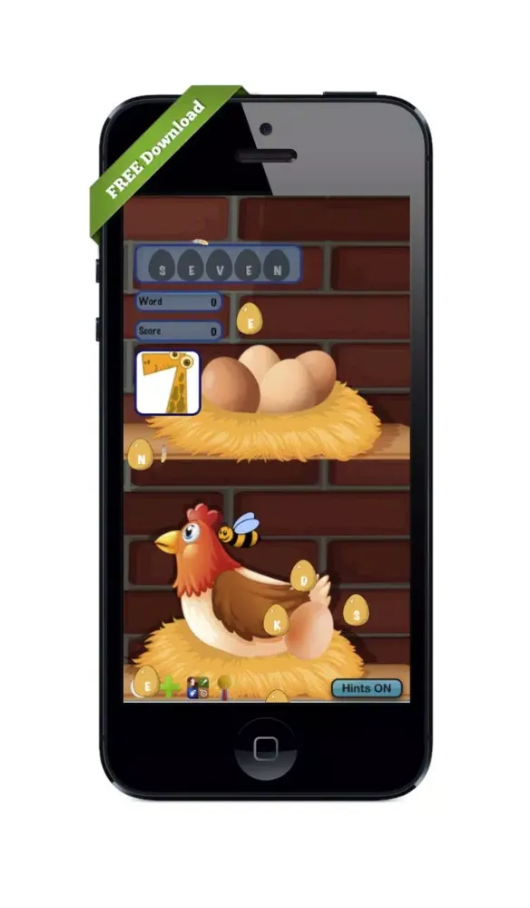 A Chicken World of Words: Free English Spelling Lessons Screenshots