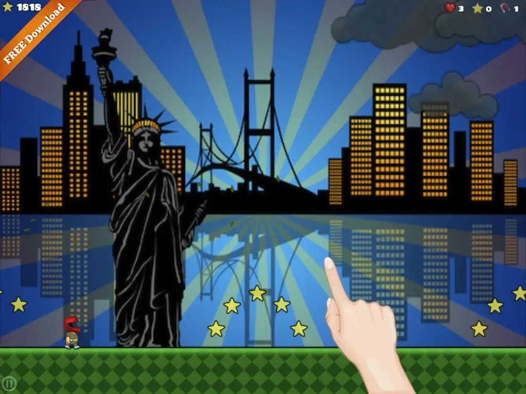Harlem Shake 'm Dash: Punk Free Style Party iPad  스크린샷