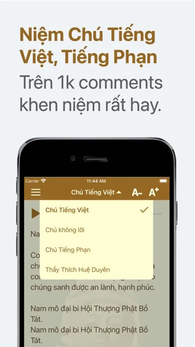 Tangkapan layar Chu Dai Bi: niem chu rat hay