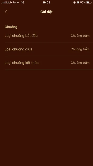 Screenshot di Tiếng chuông chánh niệm