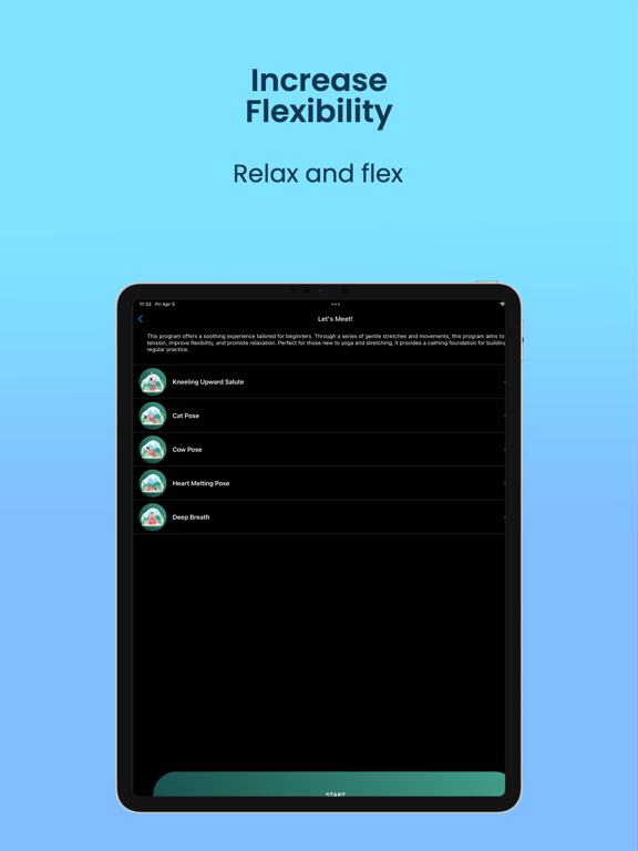 Stretch & Flexibility: planq iPad 應用截圖