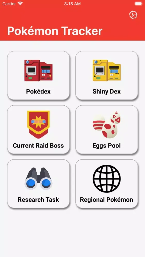 Ảnh chụp màn hình của PokeInfo Tracker
