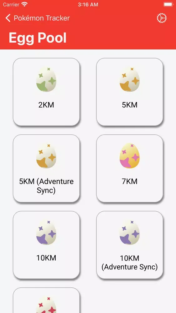 Ảnh chụp màn hình của PokeInfo Tracker