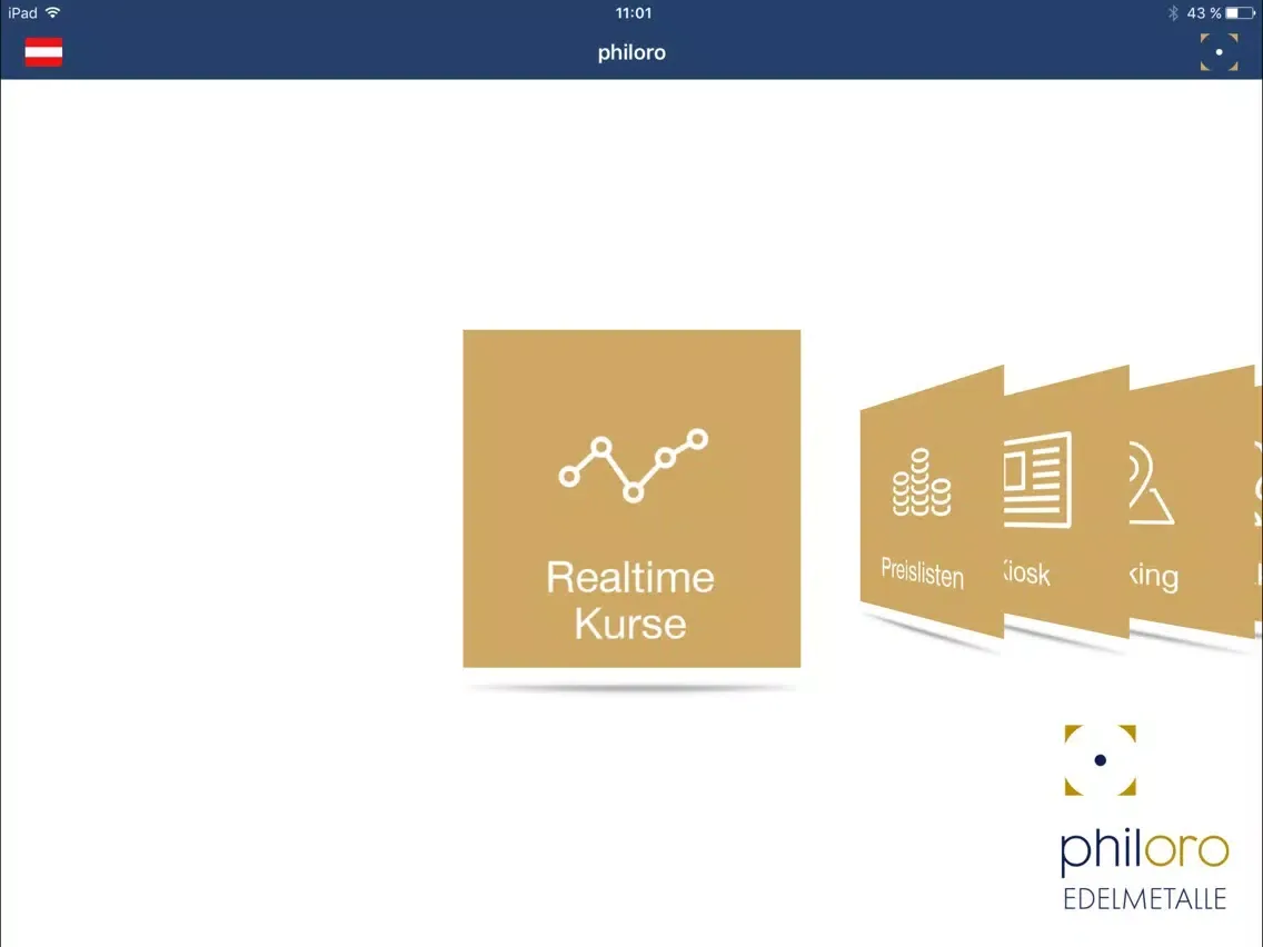 Captures d'écran de philoro Edelmetalle iPad 