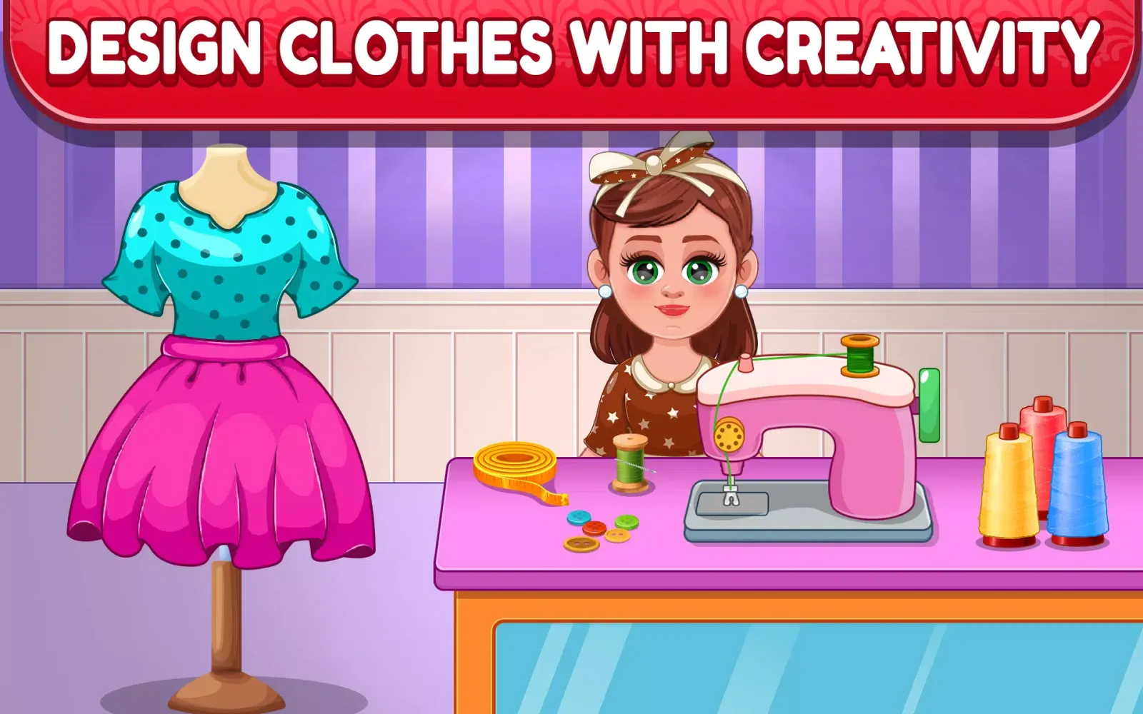 Ảnh chụp màn hình của Fashion Tailor Game & Dress Up