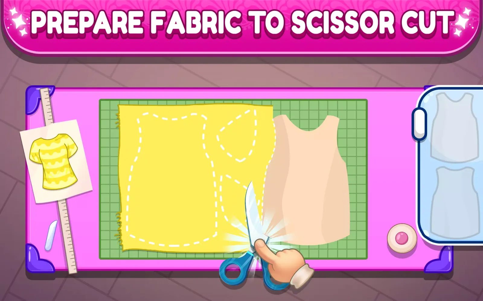 Ảnh chụp màn hình của Fashion Tailor Game & Dress Up