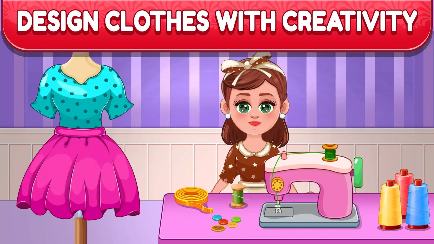 Ảnh chụp màn hình của Fashion Tailor Game & Dress Up