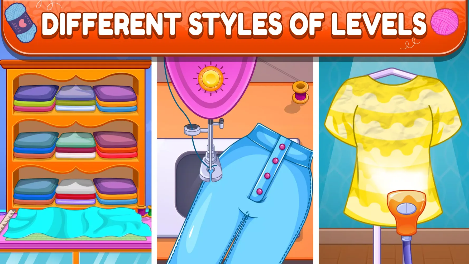 Ảnh chụp màn hình của Fashion Tailor Game & Dress Up
