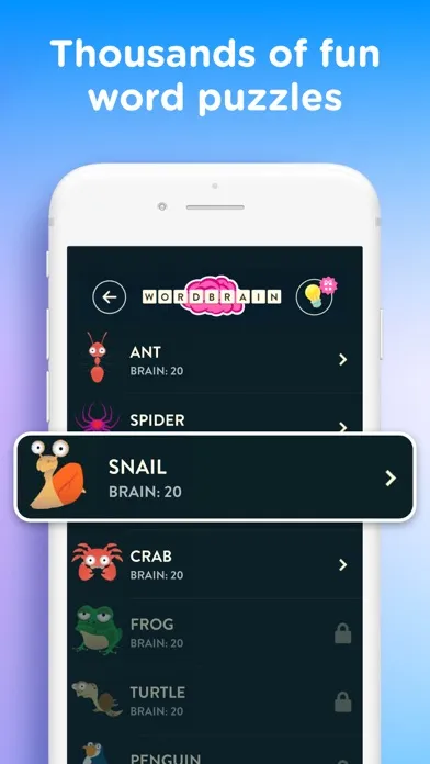 Скриншоты WordBrain: classic word puzzle