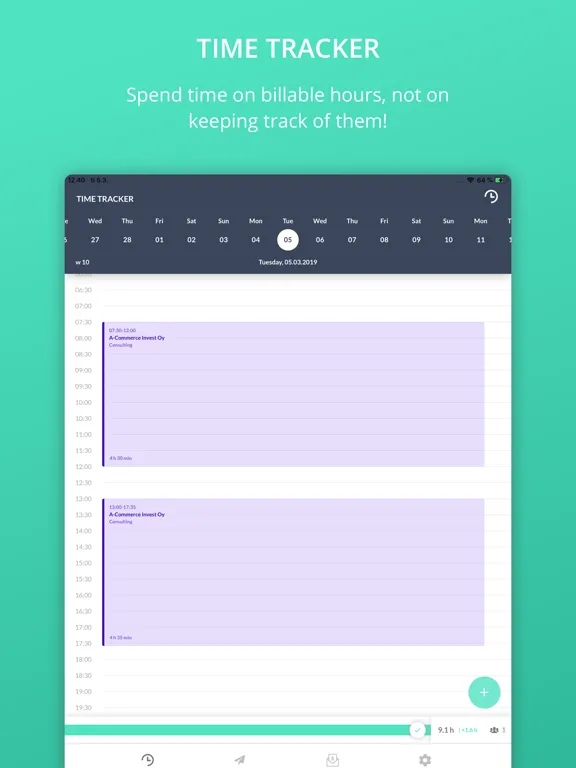 Tangkapan skrin Heeros PSA iPad 