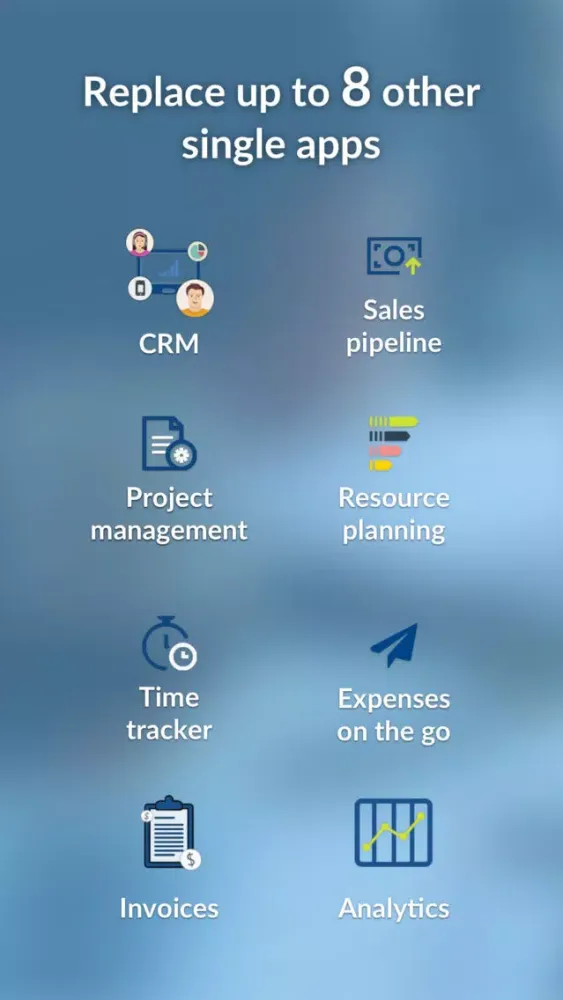 Taimer Project Management +CRM スクリーンショット