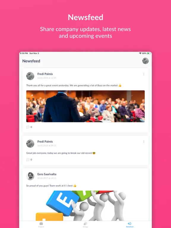 Taimer Chat iPad  سکرین شاٹس