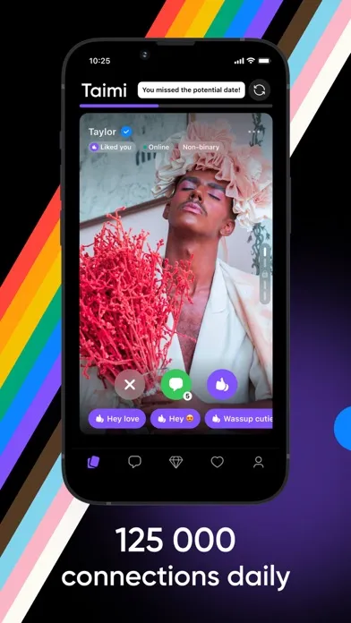 Captures d'écran de Taimi - LGBTQ+ Dating & Chat