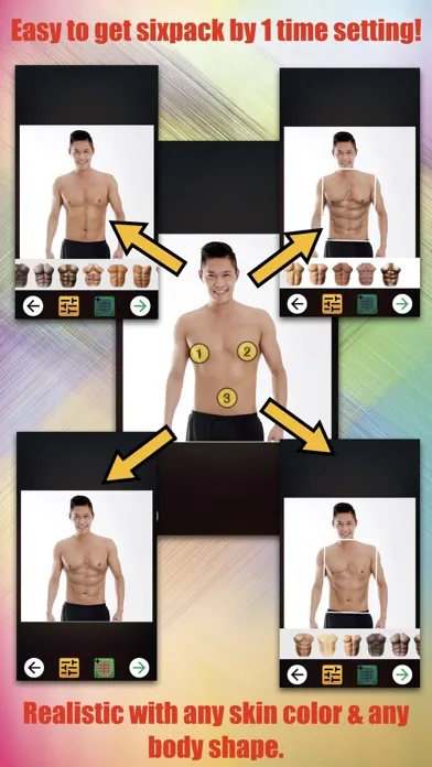 Abs Booth muscle body editor应用截图
