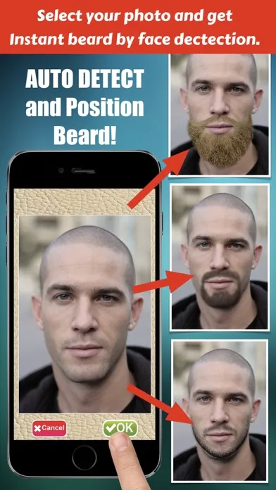 Beard Booth - Photo Editor App Screenshots