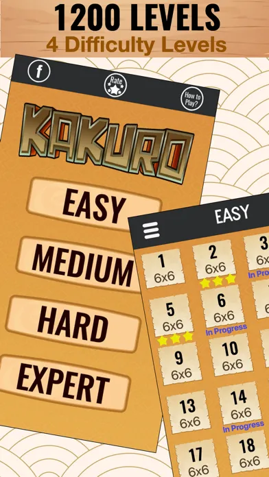 Kakuro Cross Sums Puzzles स्क्रीनशॉट