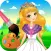 Princess fairy tale coloring pages for girls