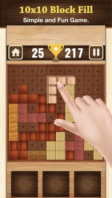 Wooden cubes: Block puzzle Screenshots