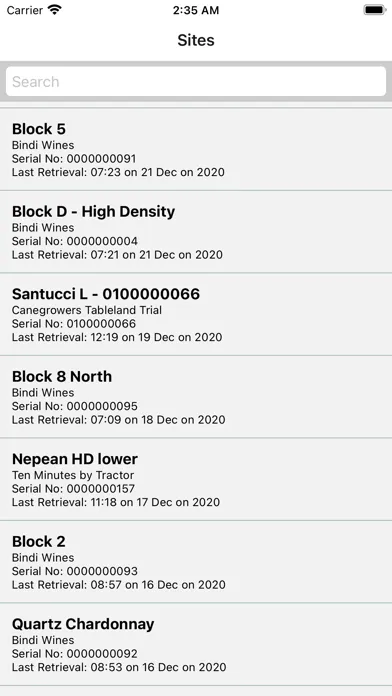 TainData Tierra Bluetooth Screenshots