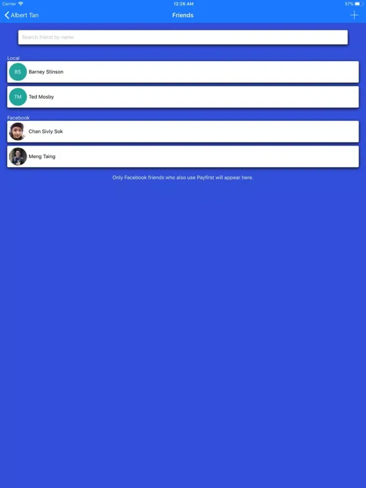 PayFirst iPad 应用截图