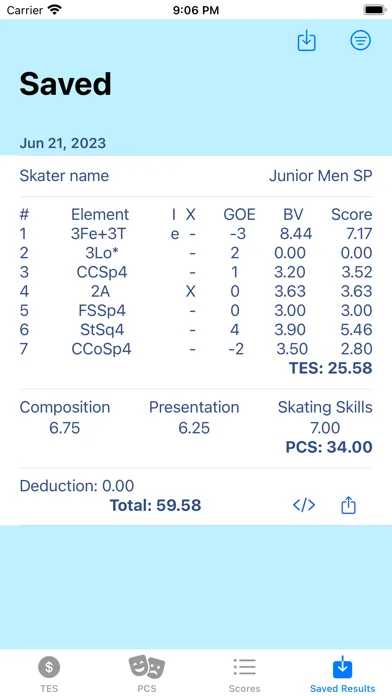 Score Skates應用截圖
