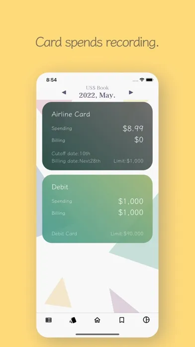 Zrzuty ekranu Minus - Simple Money Manager