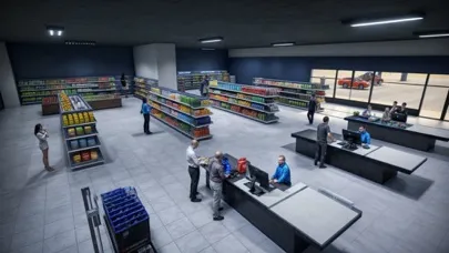 Ảnh chụp màn hình của Grocery Store Simulator Game