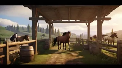 Wild Horse Jungle Simulator 스크린샷
